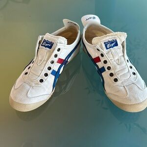 Onitsuka Tiger laceless shoes, size US 6